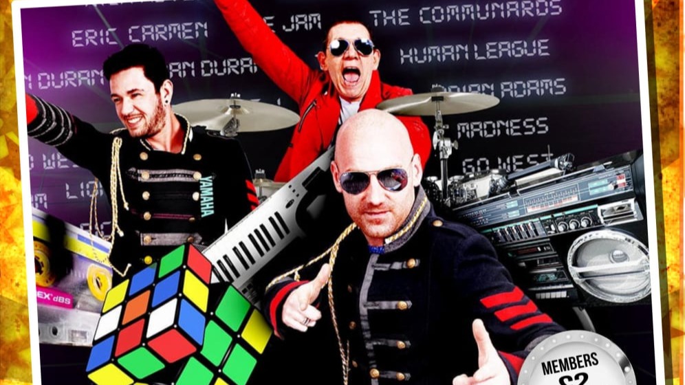 Promotion poster image of 80's and 90's Hype at the Warsop Ex on Fri 02 October 2026